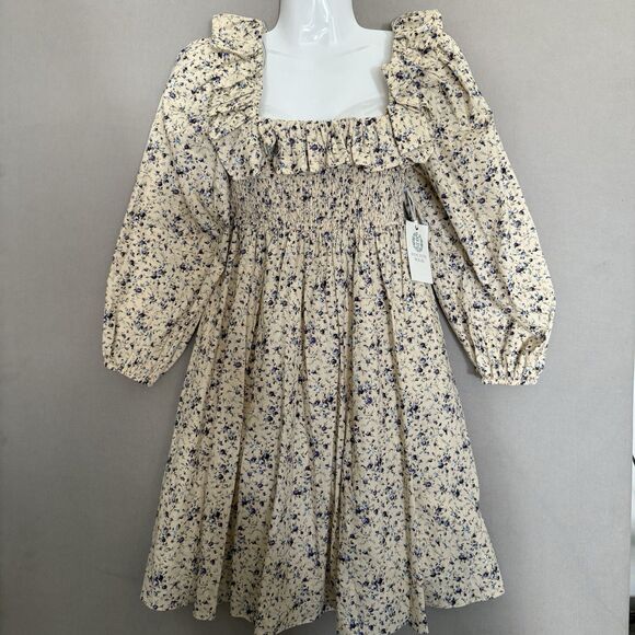 Tuckernuck Dresses & Skirts - Tuckernuck Hyacinth House Floral Mini Dress Extra Small  Womens Cottagecore New